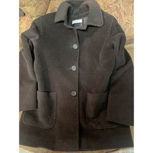 Cinzia Rocca due Wool Coat Size 8